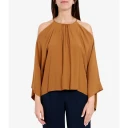 Semicouture Dame Bluser & Skjorter Brun L,