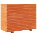  Plantekasse voksbrun 90x40x72 cm heltre furu