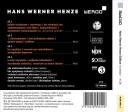 NDR Sinfonieorchester, BBC Symphony Orchestra, Orchestra Sinfonica Abruzzese, Anssi Karttunen, Daniele Roccato, Matthias Perl, Christopher Tainton, Peter Ruzicka, Oliver Knussen  Henze: Edition  Orchestra  CD