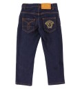 Versace Jeans   Medusa Trykk   Blå m. Gull   Versace   8 år 128   Jeans