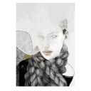 Anna Bülow Anna Bülow poster Braids 50x70 cm