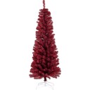Nordic Winter Bling kunstig juletre mørkerød