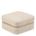 DARK Tweed Jewellery Box Mini Sand