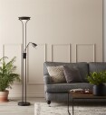 Detroit Gulvlampe 2L Sort