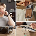 Esr Classic Hybrid Kickstand Halolock Magsafe + Deksel I Herdet Glass For Iphone 16 Plus - Gjennomsiktig