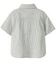 Lil"Atelier Nmmdarko Ss Loose Shirt Lil White 110