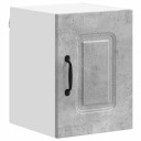  Kjøkkenskap med hylle Betonggrå 30 x 31 x 40 cm Konstruert tre