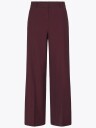 B.YOUNG Danta Wide Leg Pants 2 Burgunder 40