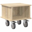  TV benk Sonoma eik 37 x 35 x 35 cm Konstruert tre