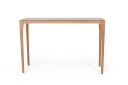 Selected Exclusive Lux barbord Teak/grå keramikk 160 x 50 cm