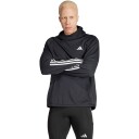 adidas Own The Run 3 Stripes Hood Løpetrøye Herre Svart S