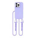 Tech Protect MagNecklace MagSafe Case for iPhone 15 Pro Lavender