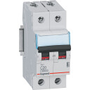 Legrand 5 stk TX³ MCB automatsikring C20 2P 2M 10/10KA