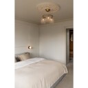 Nuura Miira 3 Sirkulært Taklampe Messing/ Optisk Klar