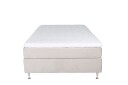 Venture Design Tällberg kontinental seng Beige fløyel 120 cm Medium Beige
