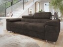 Gabina 2 seters sofa   brun