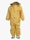 Kattnakken Babyregndress Dugg Gul 74