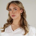 Snö Of Sweden Cicce Coin Pendant Earring Gold Onesize