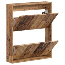 vidaXL Vegghengt skoskap ARNHEM 71 x 17 x 86 cm Konstruert tre