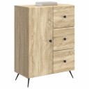  Serviesskap Sonoma eik 66 x 34,5 x 90 cm Konstruert tre