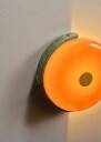 Trip Vegglampe Marmor Moss / Amber