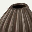 Broste Copenhagen Wide vase M 25 cm Brown