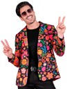 70 Talls UV Glow Hippie Dressjakke XL