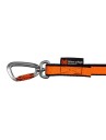 Non-stop Dogwear Bungee Hundebånd 2m Svart/Oransje Størrelse S