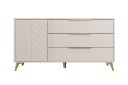 Kommode Vemdalen 154 cm   Sand beige