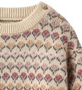 Wheat Genser   Strikk   Harlow   Offwhite   Wheat   1 år (80)   Genser   Beige