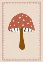 Cute Toadstool Plakat Plakat / 40x50cm