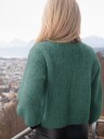 Garnius 24 06d Dandelion jakke mørk jadegrønn