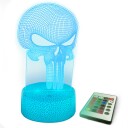 Powerpal 3D-Nattlampe Monsterskalle