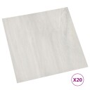  Selvheftende Gulvplanker 30,5 x 30,5 cm 20 pcs PVC