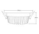 Nordic Downlight LED 12W Zigbee PRO RGB+CCT Hvit