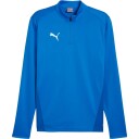 PUMA teamGOAL Half Zip Treningstrøye Blå 3XL