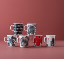 Marimekko Oiva Siirtolapuutarha krus 2,5 dl hvit sort grønn