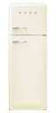 Smeg FAB30RCR5 Kjøle-/fryseskap Creme