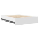  Sengeramme hvit 135x190 cm konstruert tre 8721102856921
