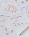 10 stk Invitasjoner   Hello World