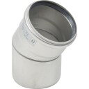 Blücher Bøjn.30.0Gr.110MM.O Ring. Aisi 316L.Syrefast Stål