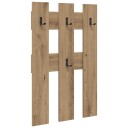  Vegghengt kleshenger artisan eik 65 x 3 x 100 cm Konstruert tre