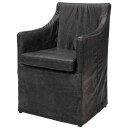 Artwood Avignon spisestol svart skinn Artwood