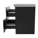 Everdure Seabreeze Dobbel Skuffemodul Svart Finish Modul Svart