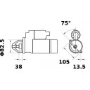 Starter MAHLE MS 45
