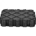 Ks Tools Universell Gummiflate 155x125 mm for Heis og Belastningsbro