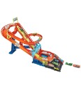 Hot Wheels HJV69 City Berg og dalbanesett Inkl. 5 Lekebiler