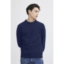 Casual Friday Cfkarl Lambswool Crew Neck Kni   Navy   S