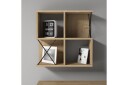 Vegghylle Amtorp 60 cm   Brun|Svart