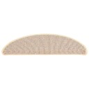 vidaXL Trappetrinnstepper 15 stk hvit og brun 56x17x3 cm